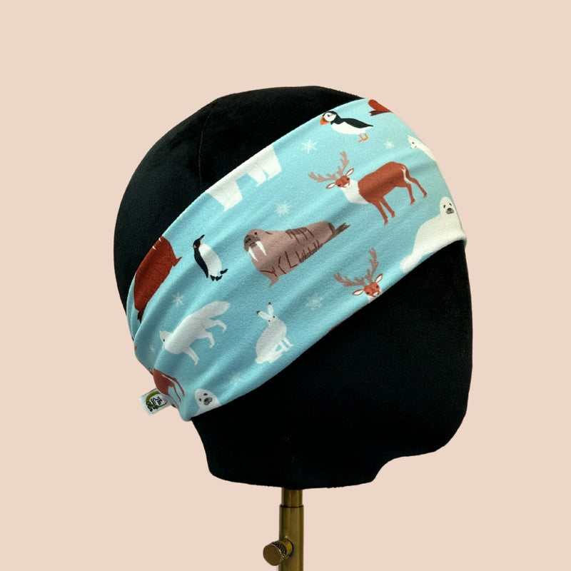 Arctic Animals Stretch Headband - The Sassy Olive