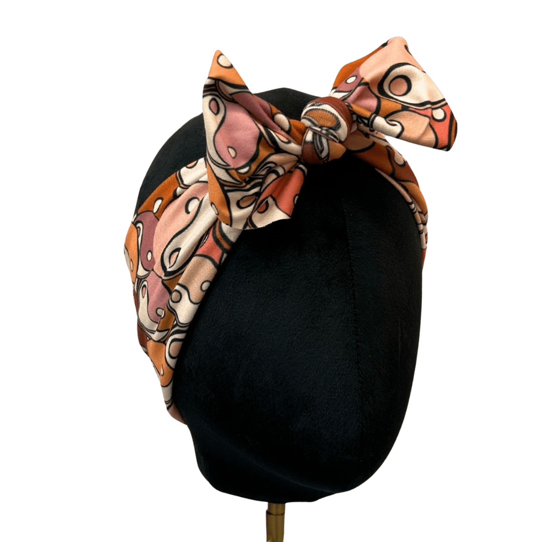 Autumn Yin Yang Top Knot Headband - The Sassy Olive