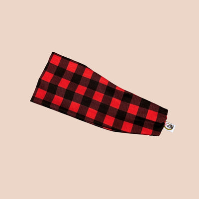 Basic Buffalo Plaid Stretch Headband - The Sassy Olive