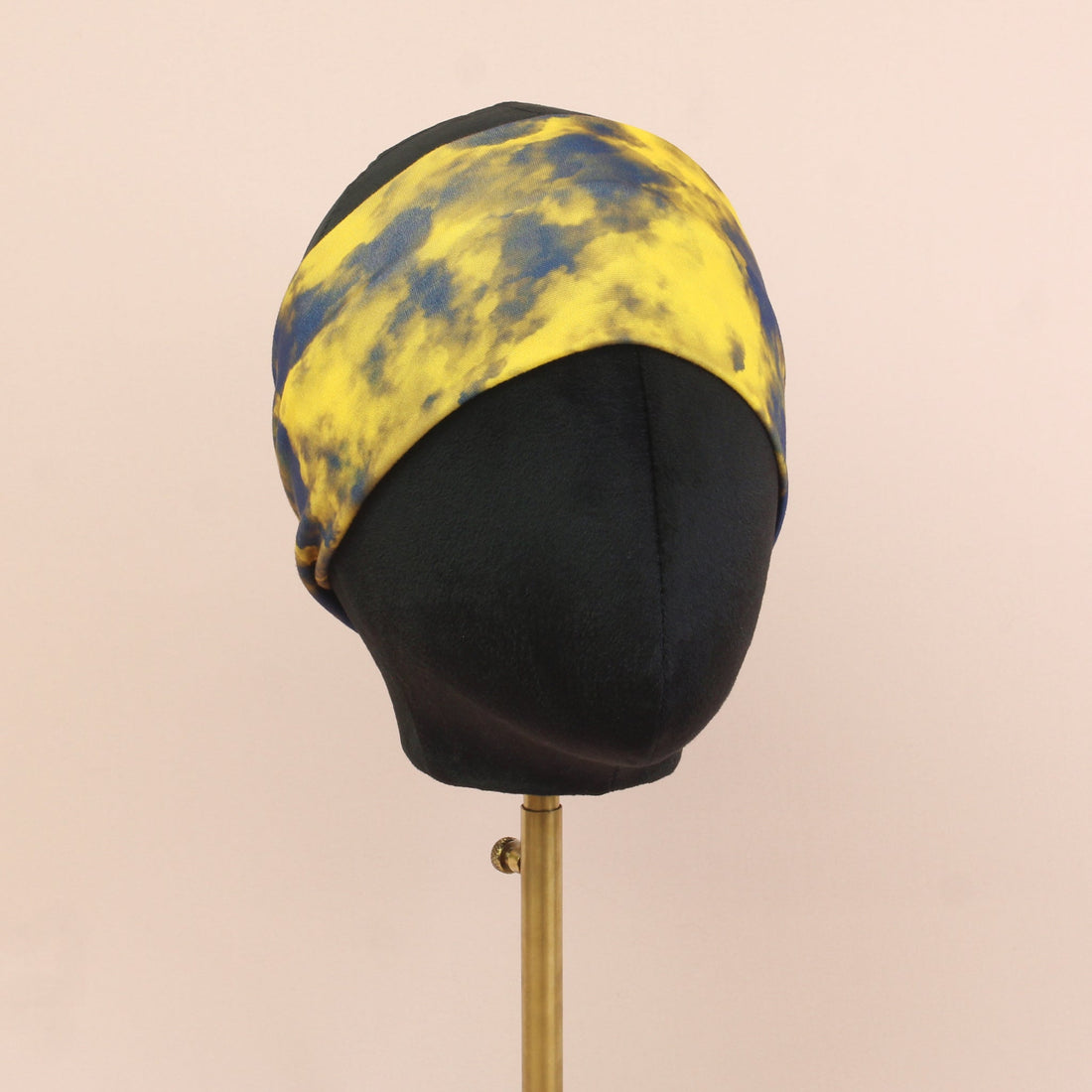 Blue and Yellow Stretch Headband - The Sassy Olive