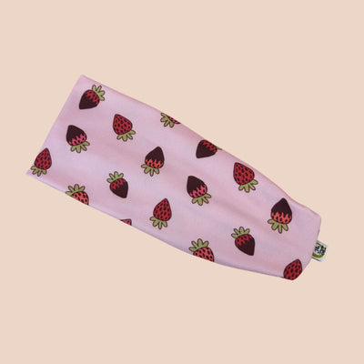 Chocolate Covered Strawberries Stretch Headband - The Sassy Olive