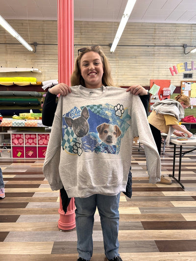 Create Your Own Pet Face Shirt Event - Sunday 12/22 - 1PM to 3PM - The Sassy Olive