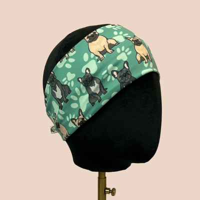 French Bulldog Stretch Headband - The Sassy Olive