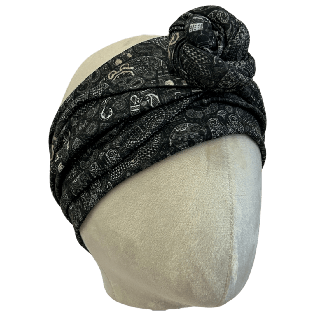 Hello Henna Wrap Headband - The Sassy Olive