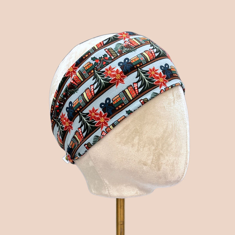 Holiday Bookshelf Stretch Headband - The Sassy Olive