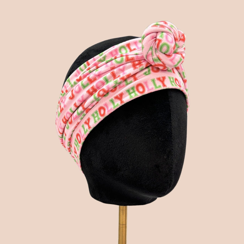 Holly Jolly Wrap Headband - The Sassy Olive