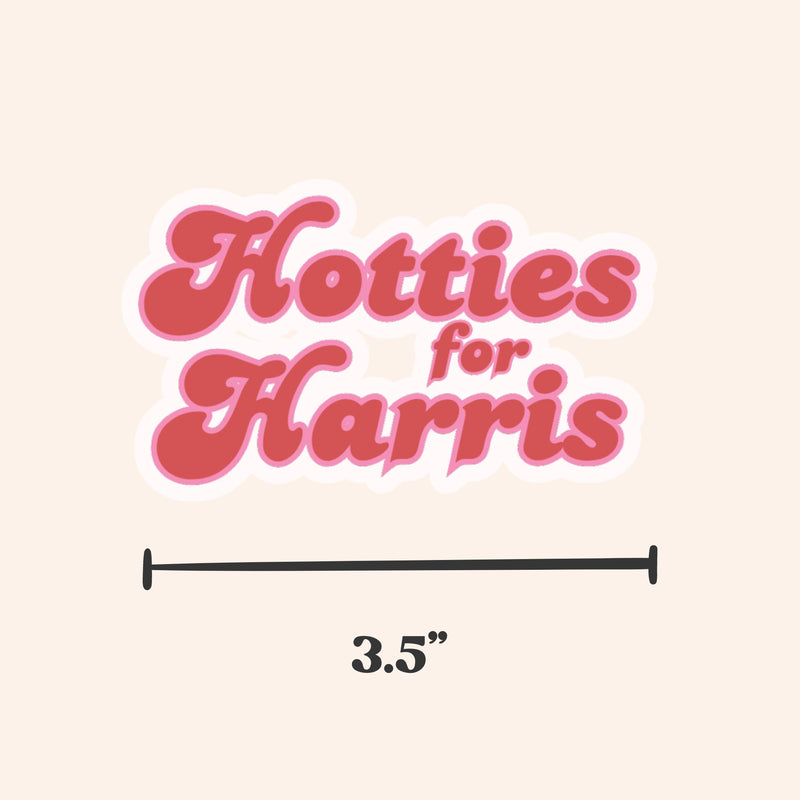 Hotties for Harris Vinyl Decal Sticker - The Sassy Olive