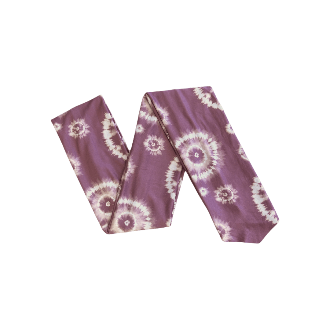 Lavender Splatter Wrap Headband - The Sassy Olive