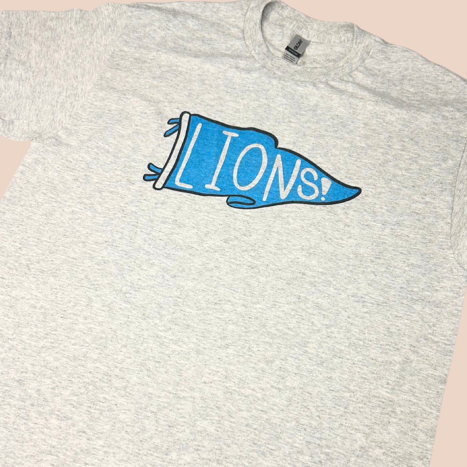 Lions! Pennant T-Shirt - The Sassy Olive