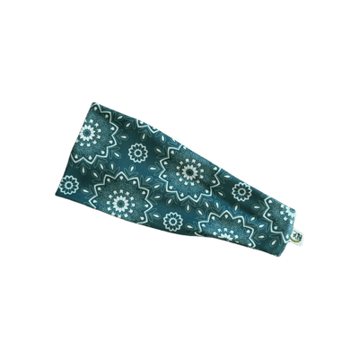 Mandala Jade Stretch Headband - The Sassy Olive