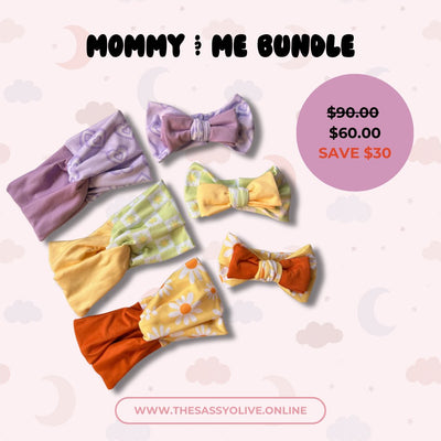 Mommy & Me Six - pack Bundle - The Sassy Olive