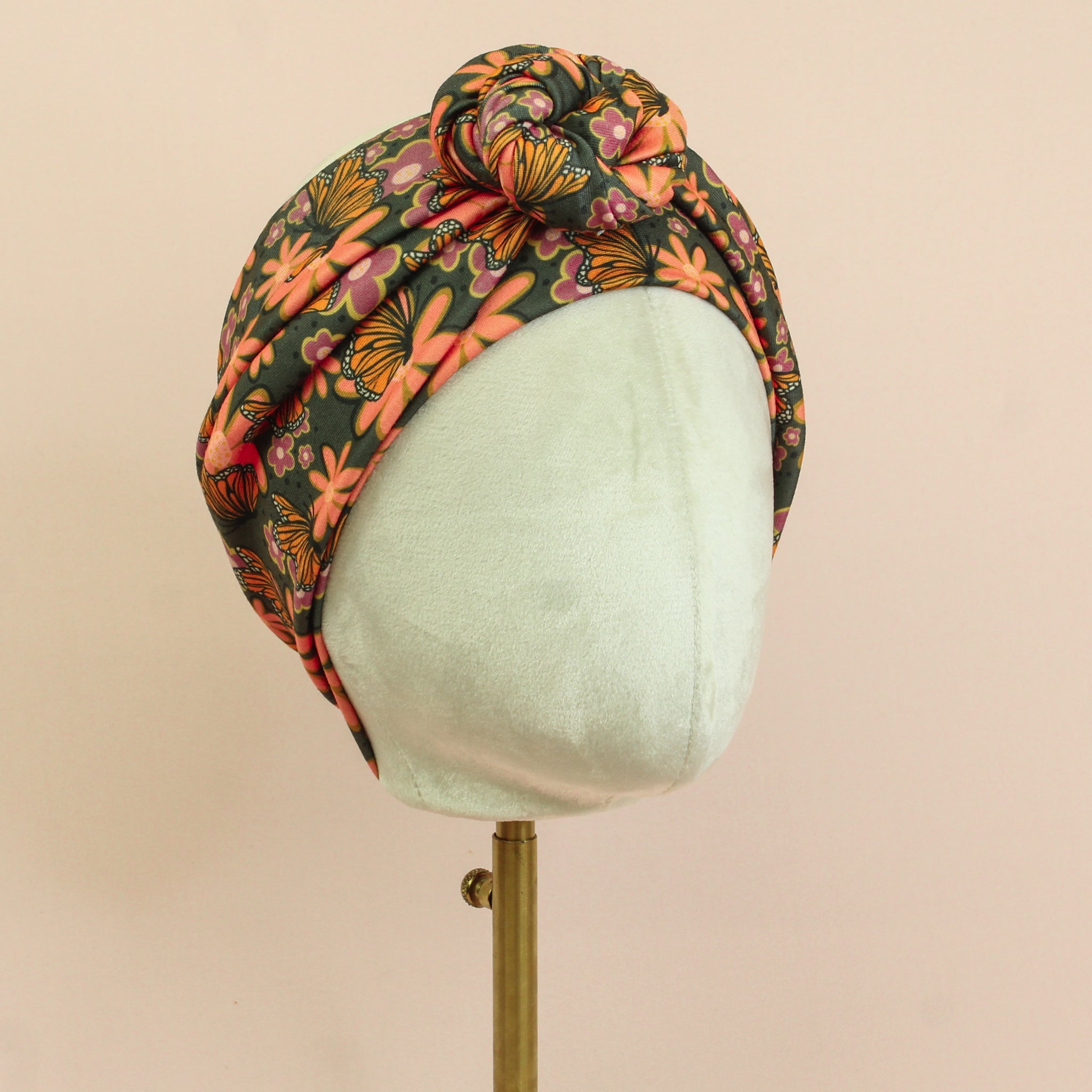 Monarch Garden Wrap Headband - The Sassy Olive