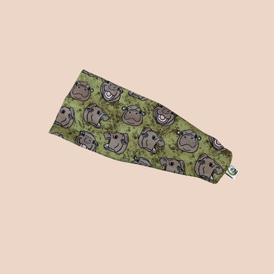 Moo Deng Stretch Headband - The Sassy Olive