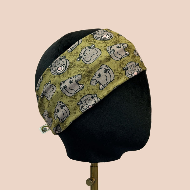 Moo Deng Stretch Headband - The Sassy Olive