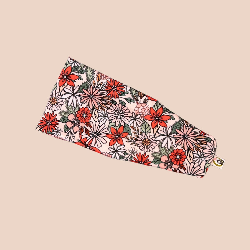 Mrs. Claus Garden Stretch Headband - The Sassy Olive