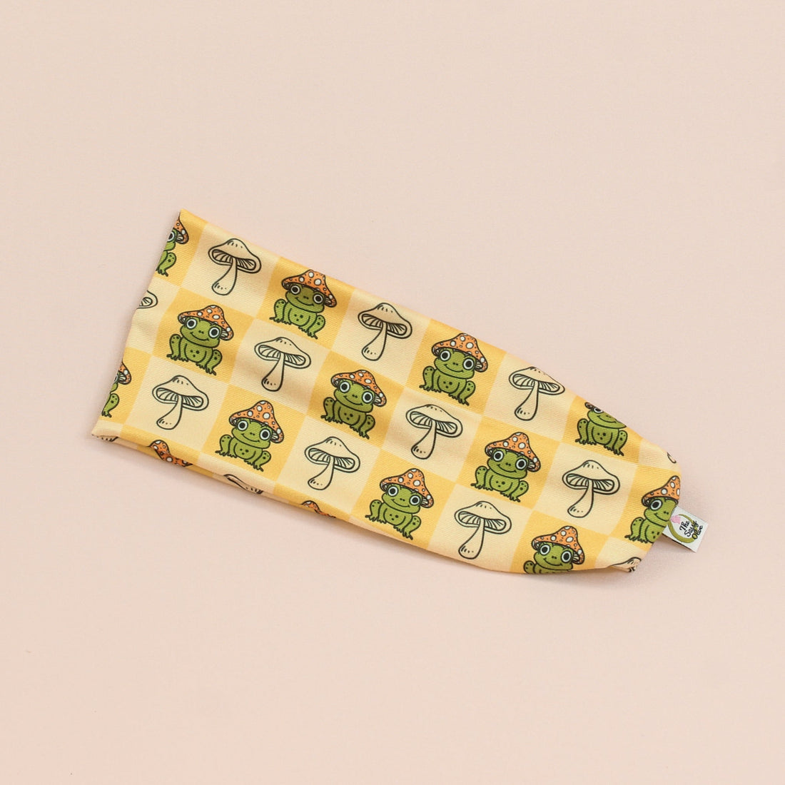 Mushroom Frogs Stretch Headband - The Sassy Olive