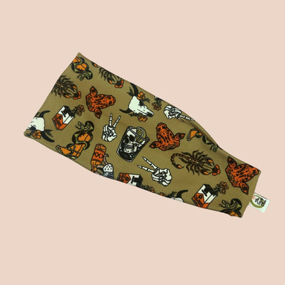 Outlaws Stretch Headband - The Sassy Olive