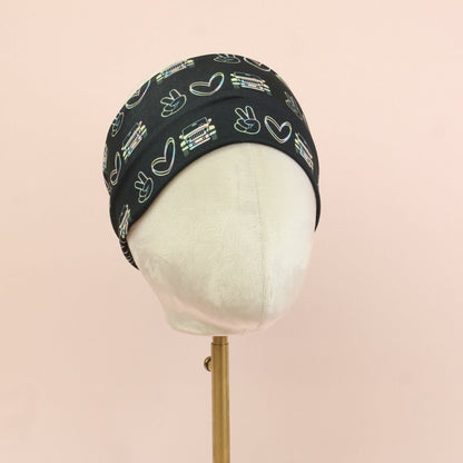 Peace Love Jeep Stretch Headband - The Sassy Olive