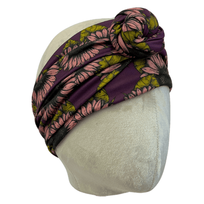 Pink Sunflower Headband - The Sassy Olive