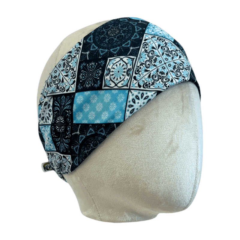 Quilted Greece Stretch Headband - The Sassy Olive