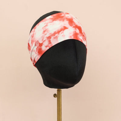 Red and White Stretch Headband - The Sassy Olive