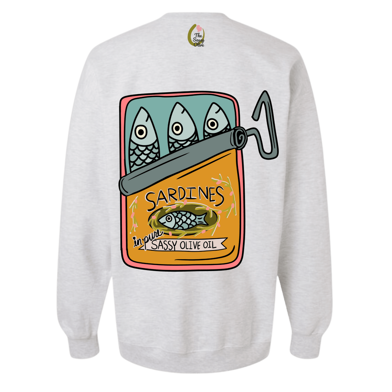 Sassy Sardines Crewneck - The Sassy Olive