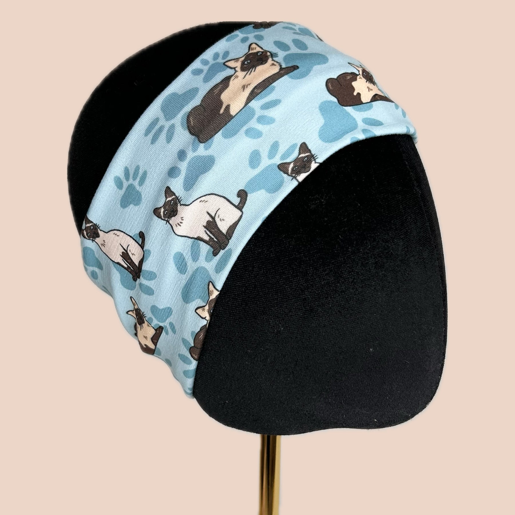 Siamese Cat Stretch Headband - The Sassy Olive