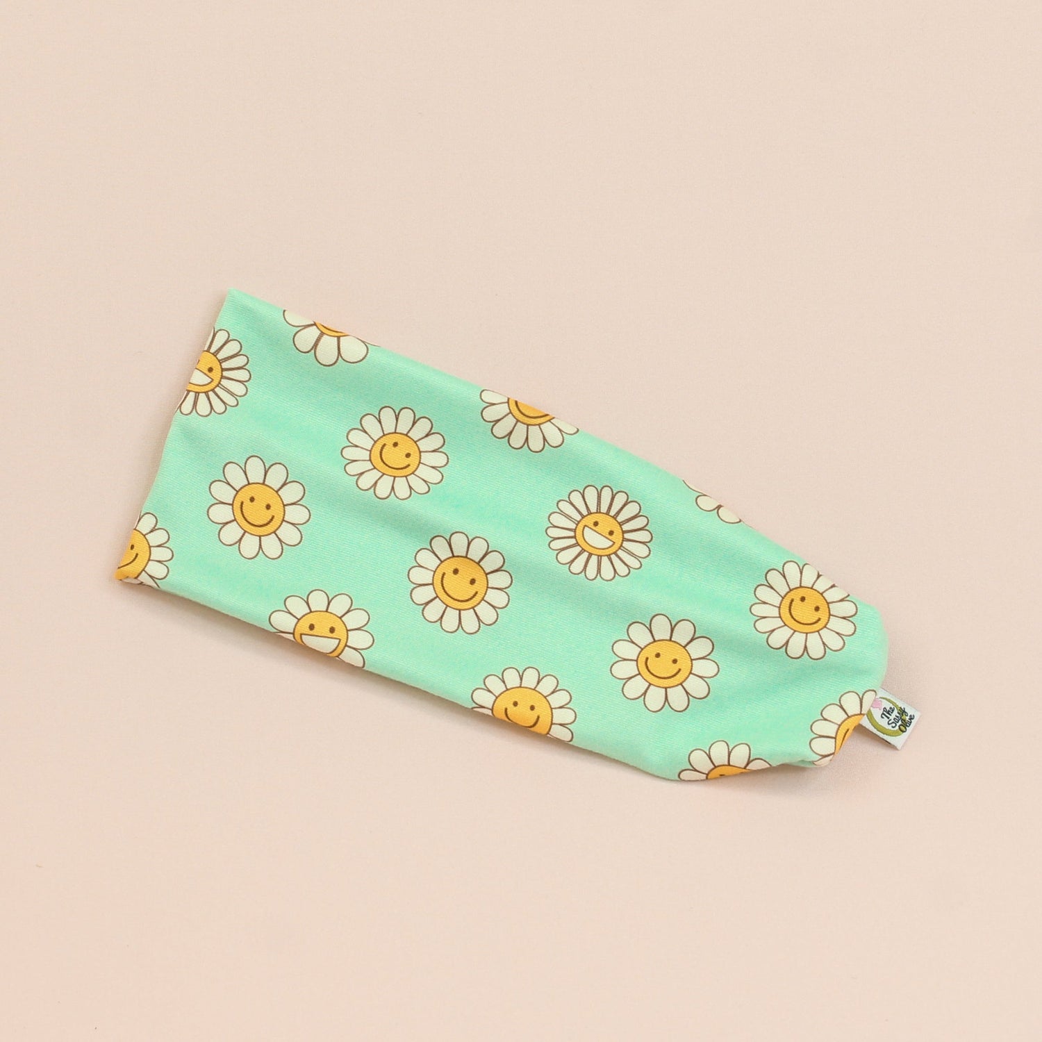 Smiley Daisies Stretch Headband - The Sassy Olive