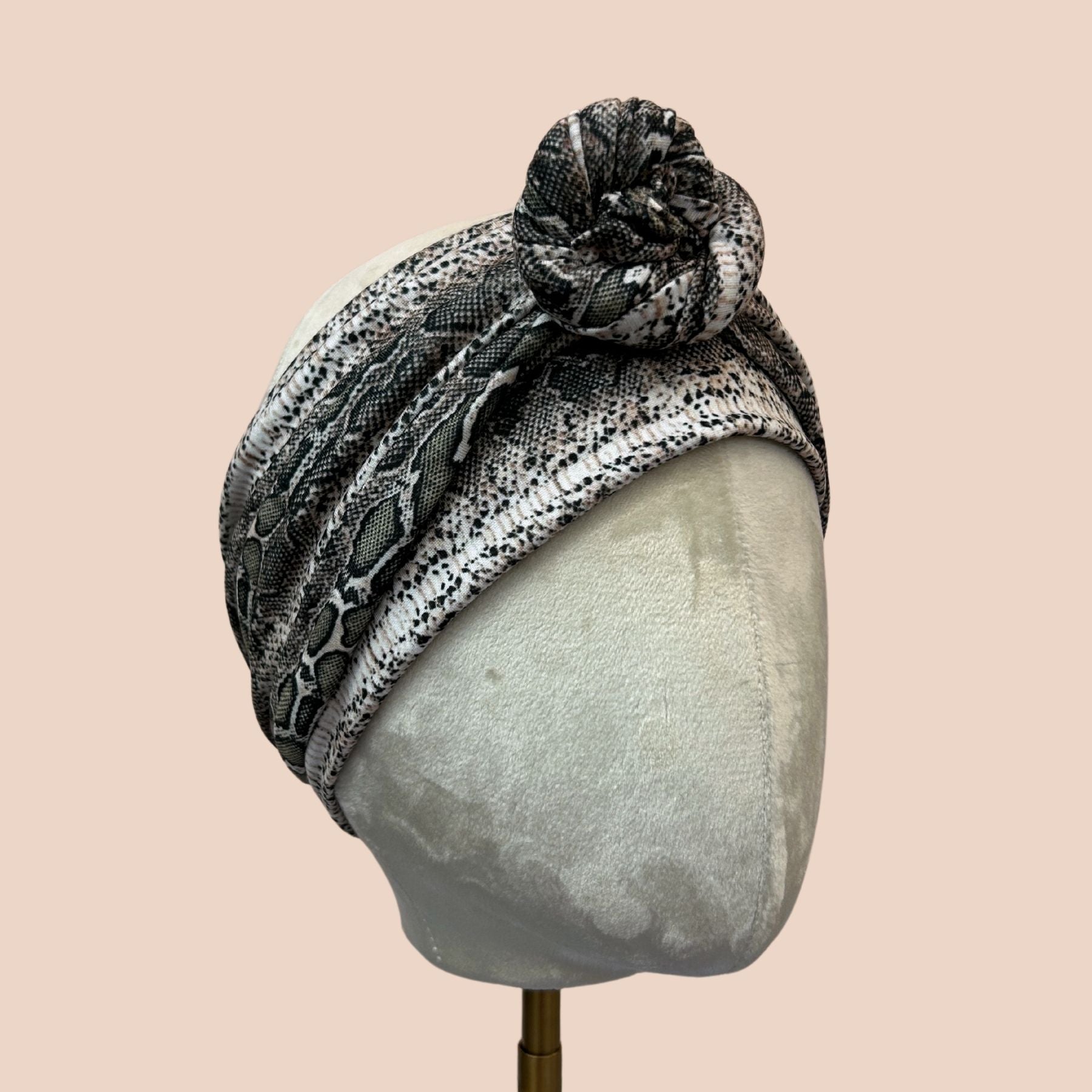 Snakeskin Wrap Headband - The Sassy Olive