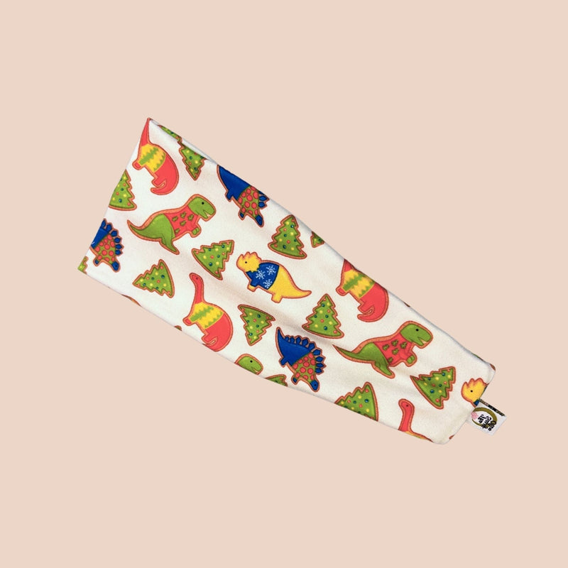 T - Rexmas Cookies Stretch Headband - The Sassy Olive