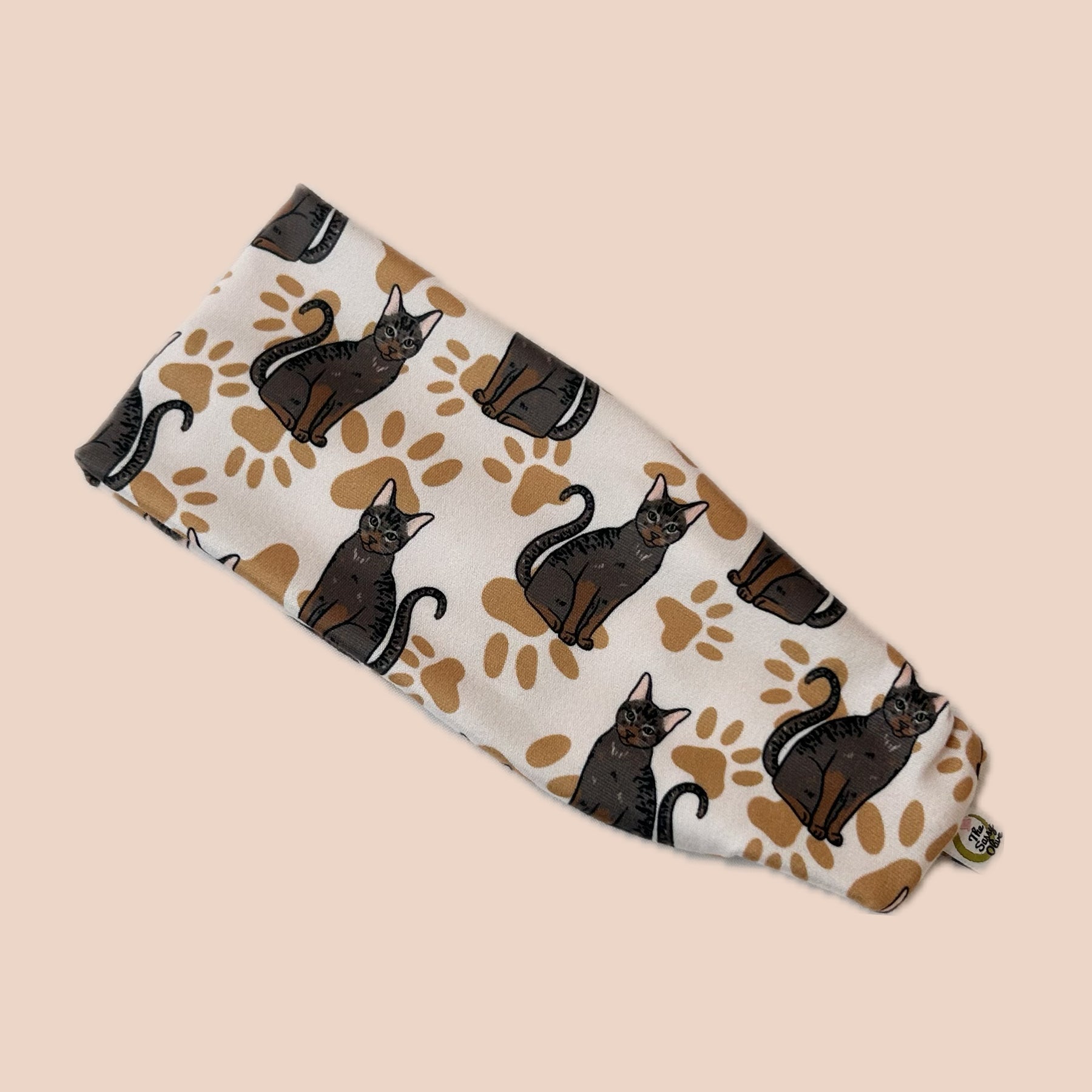 Tabby Cat Stretch Headband - The Sassy Olive