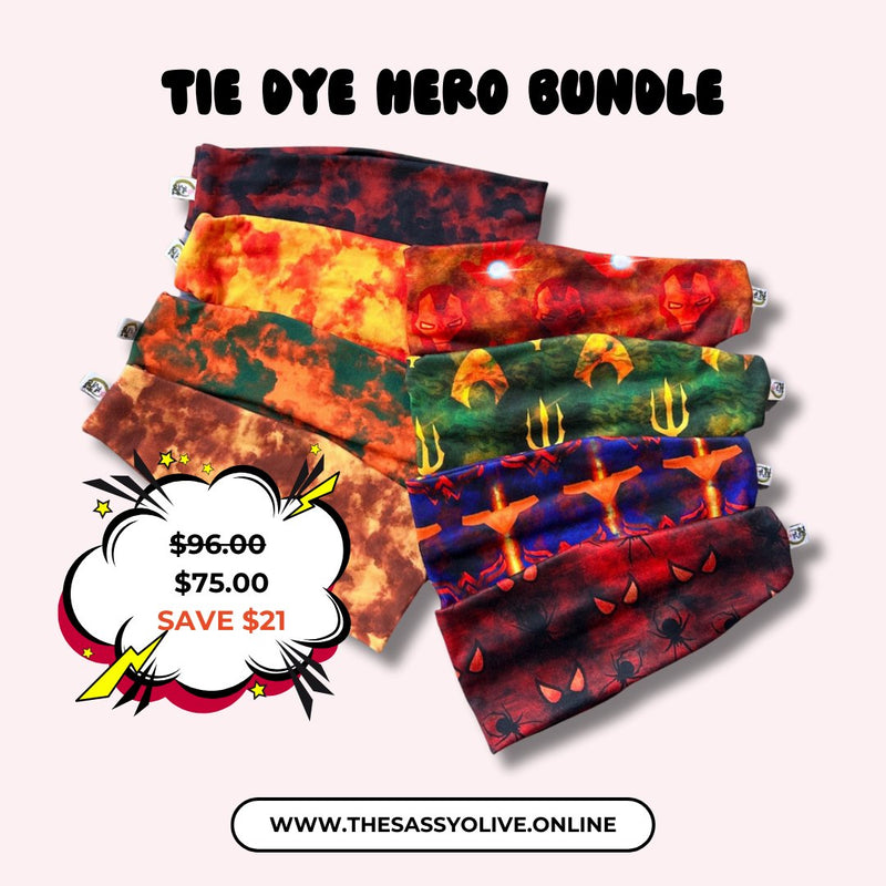 Tie Dye Hero Bundle - The Sassy Olive