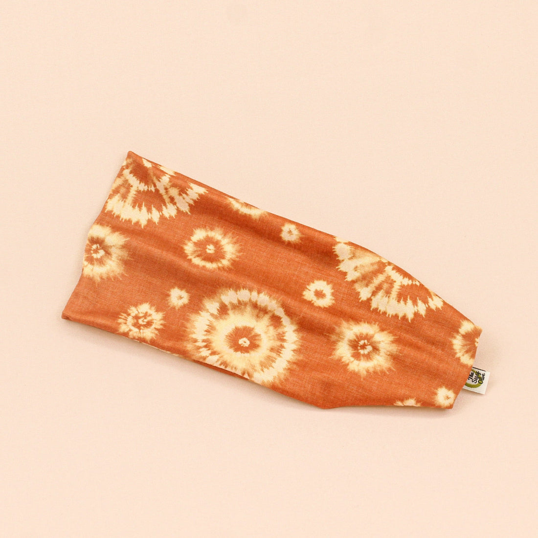 Blush Linen Tie Dye Stretch Headband - The Sassy Olive