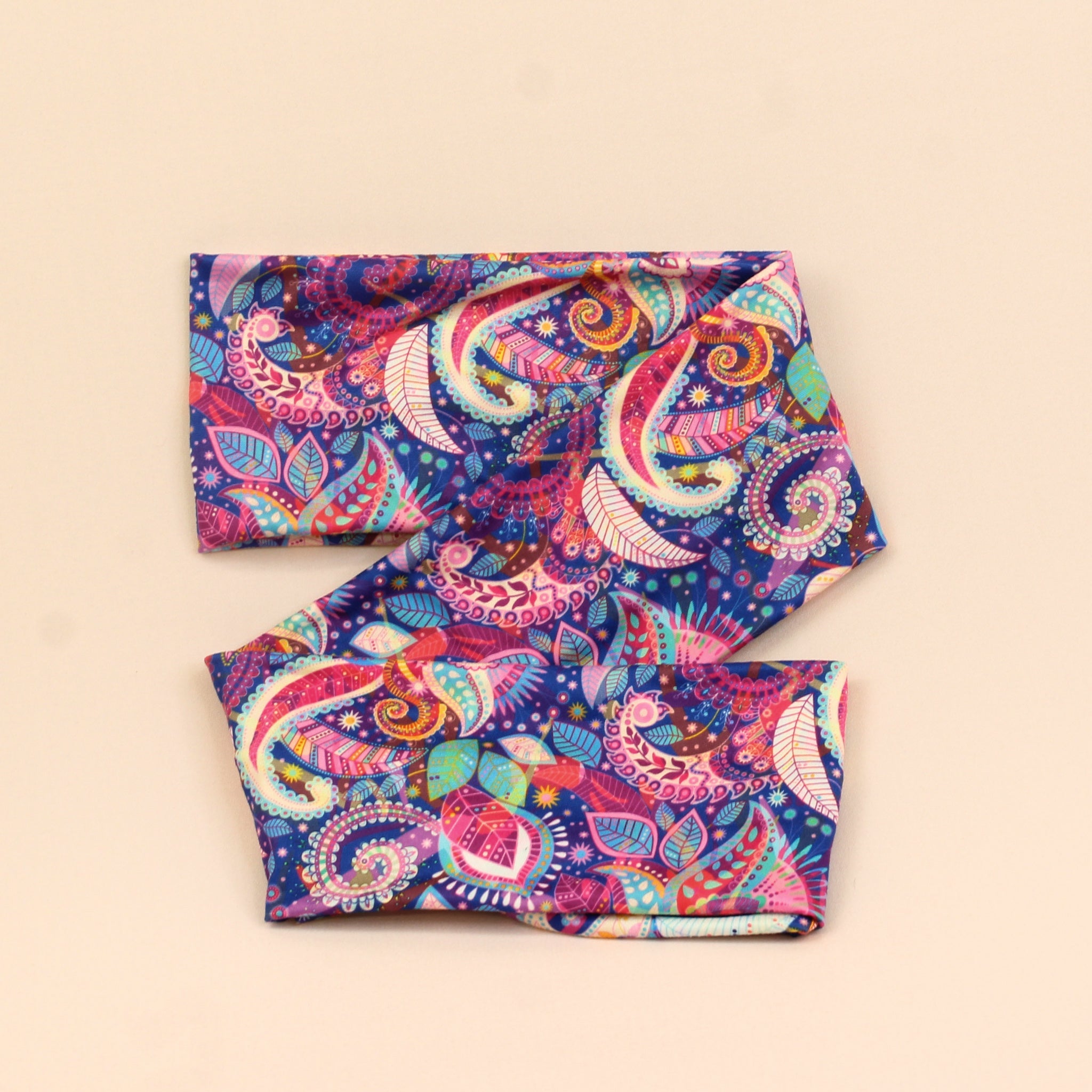 Funky Fresh Paisley Wrap Headband - The Sassy Olive