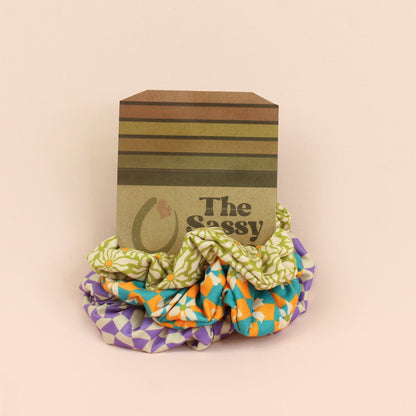 Garfunkel Scrunchie Pack - The Sassy Olive