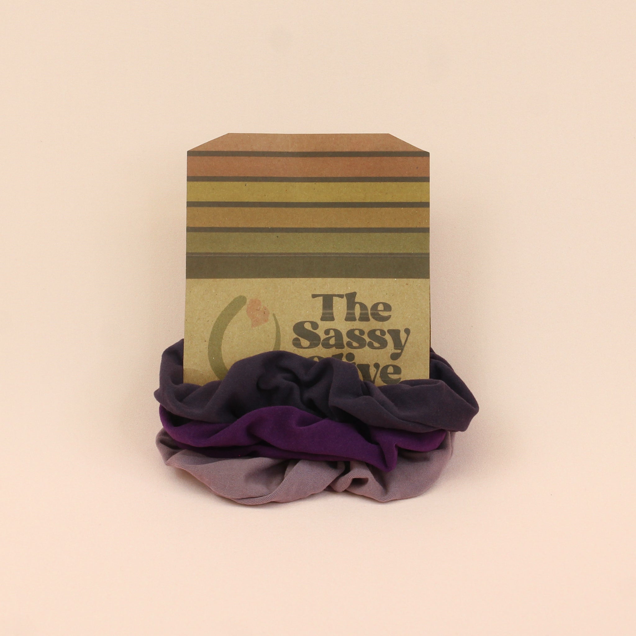 Grape Soda Scrunchie Pack - The Sassy Olive