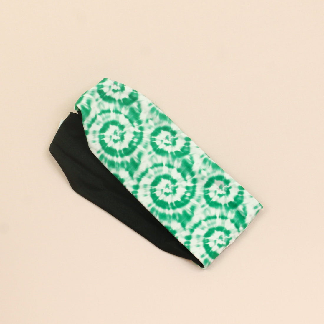 Green and White Twist Headband - The Sassy Olive