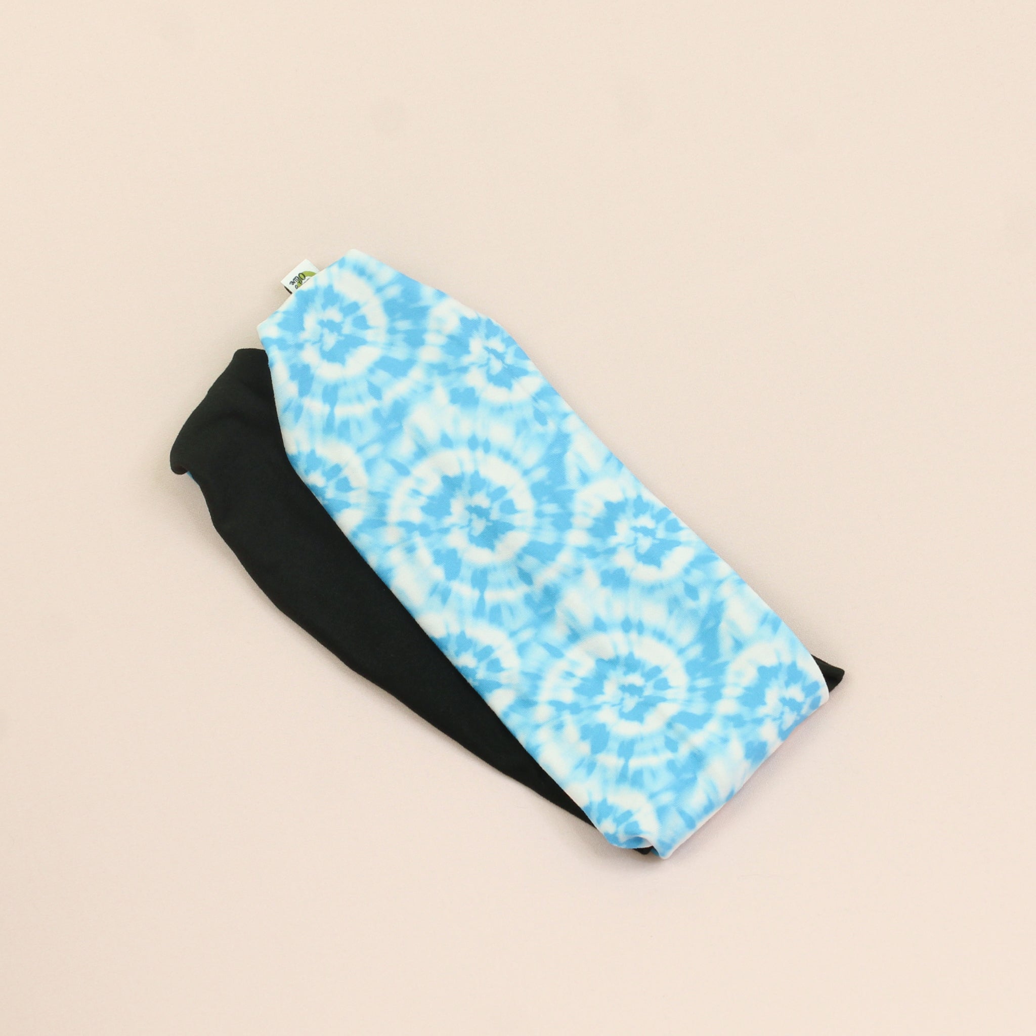 Light Blue and White Twist Headband - The Sassy Olive