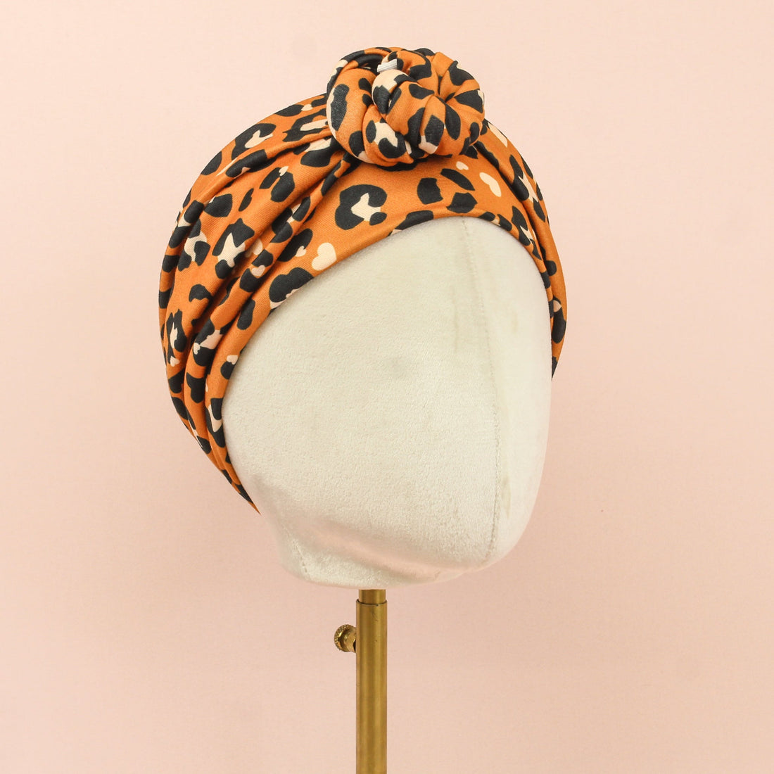 Live, Laugh, Leopard Print Wrap Headband - The Sassy Olive