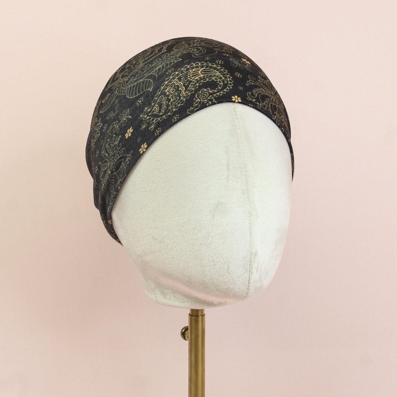 Midnight Mandala Paisley Stretch Headband - The Sassy Olive