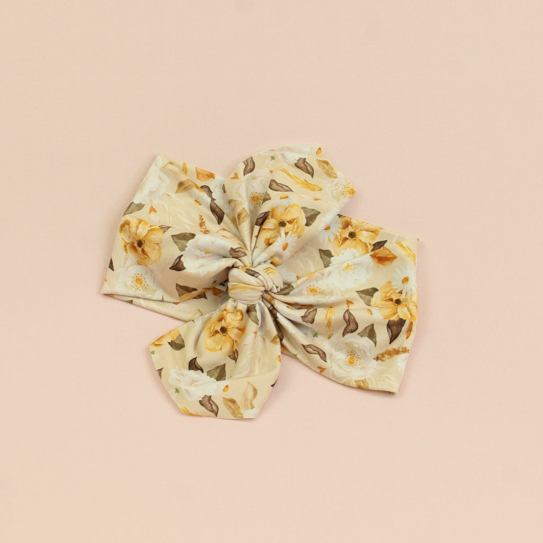 Myrtle Floral Top Knot Headband - The Sassy Olive