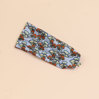 Shrooms of Blue Stretch Headband - The Sassy Olive