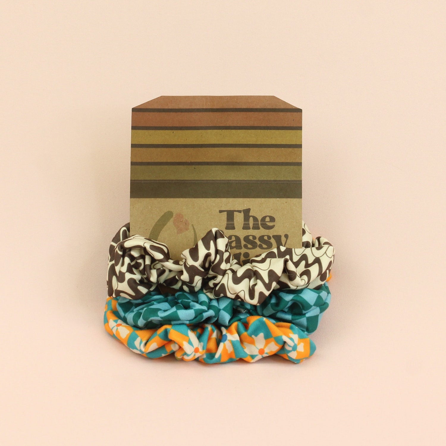 Simon Scrunchie Pack - The Sassy Olive