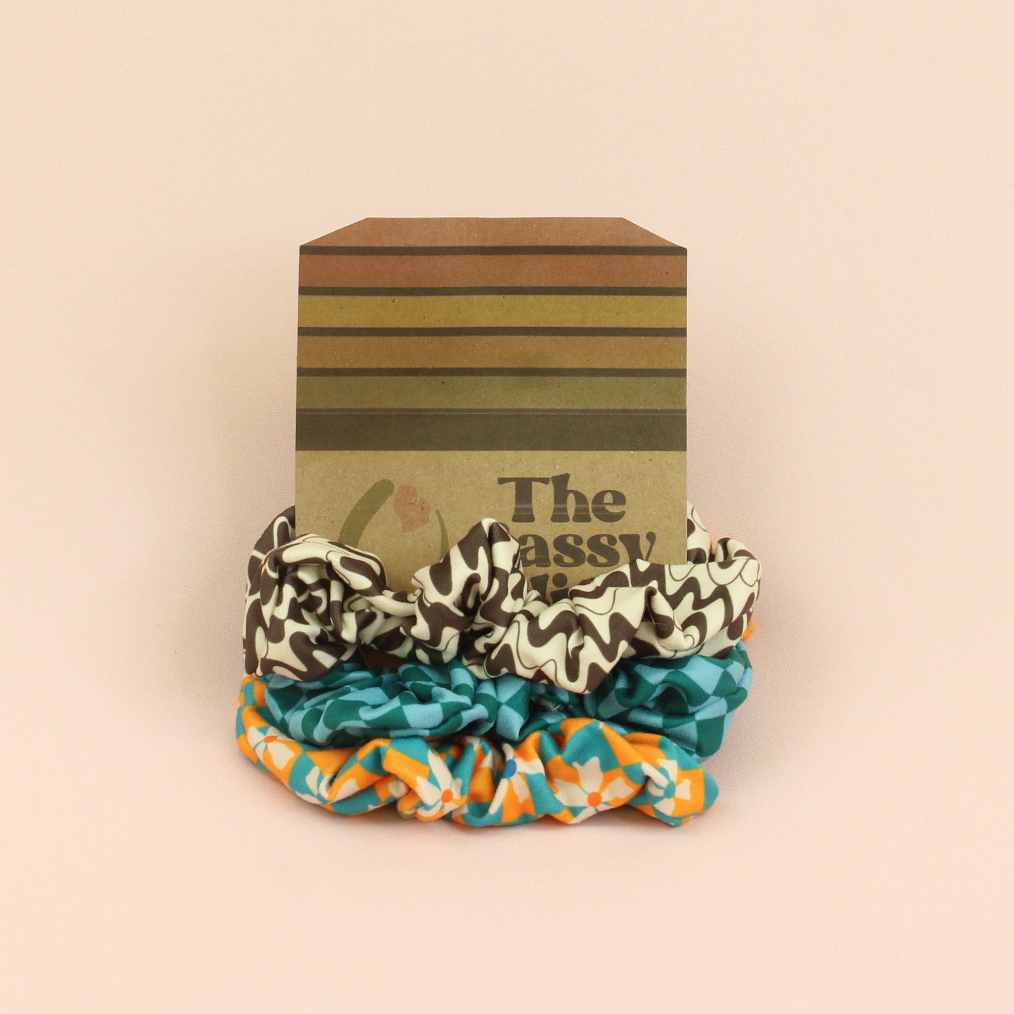 Simon Scrunchie Pack - The Sassy Olive