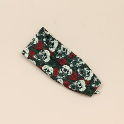 Skulls n Roses Stretch Headband - The Sassy Olive