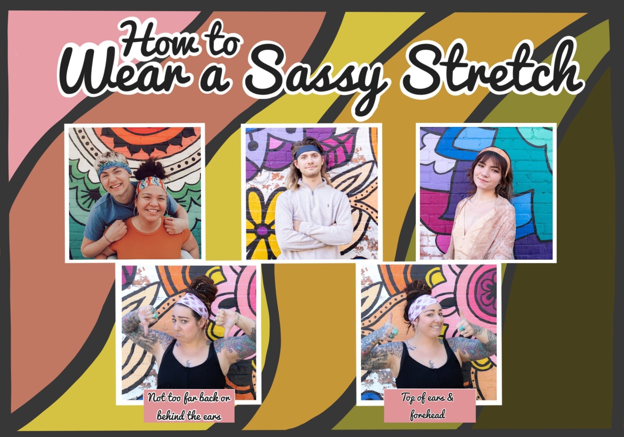 Stretch Headband Styling Sign - The Sassy Olive