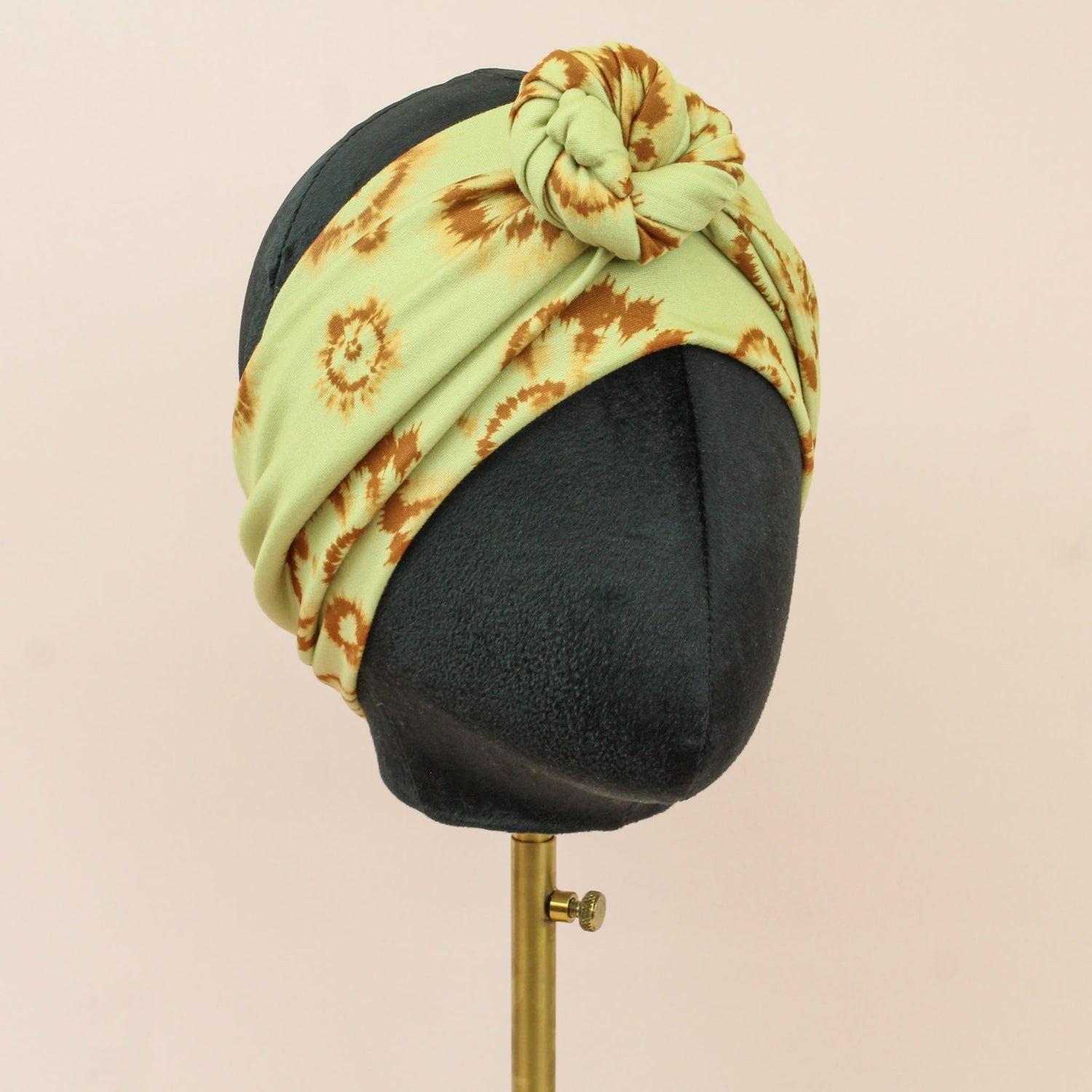 Sun Bleached Splatter Tie Dye Wrap Headband - The Sassy Olive