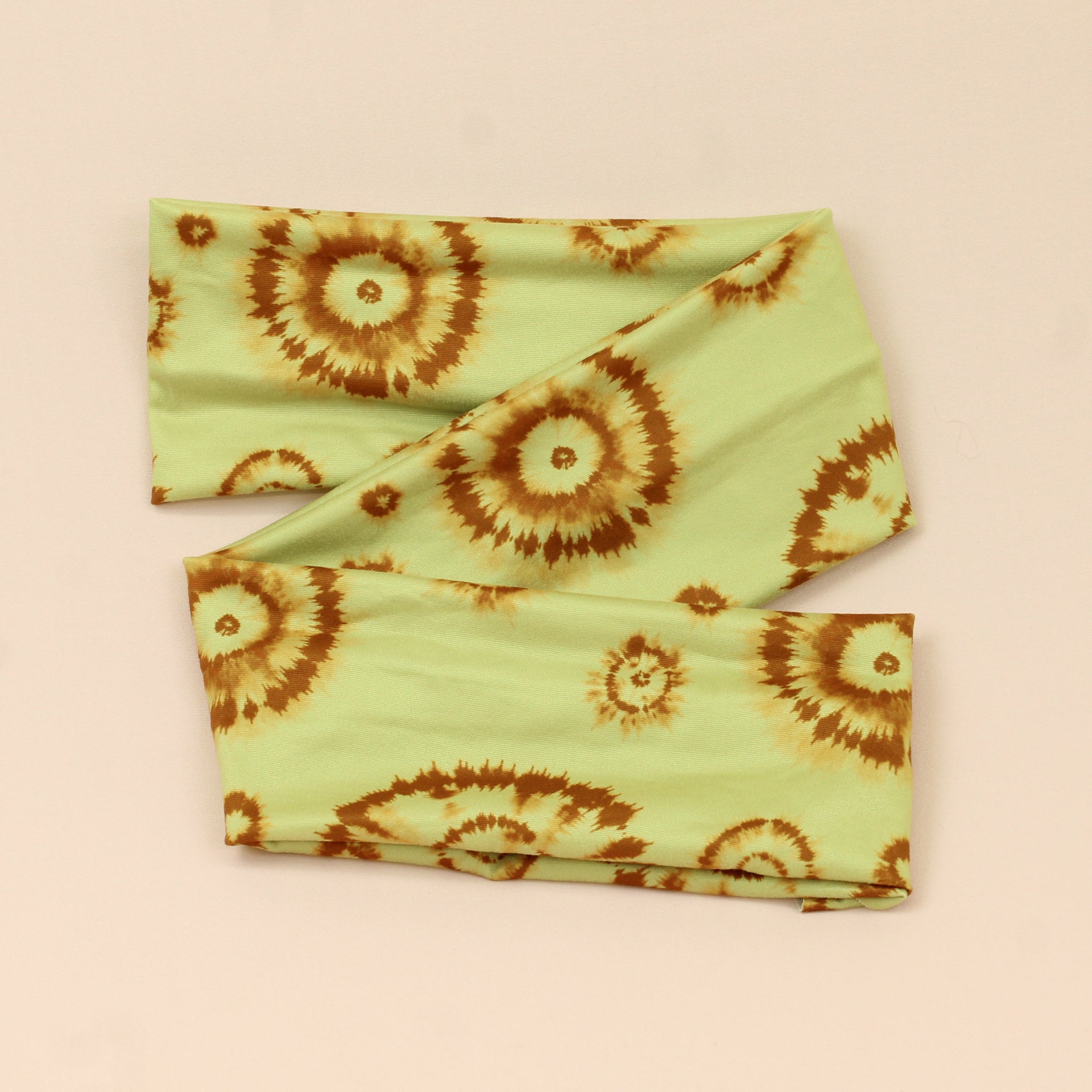 Sun Bleached Splatter Tie Dye Wrap Headband - The Sassy Olive