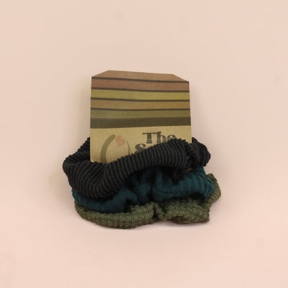 Tealing Cute Textured Scrunchie Pack - The Sassy Olive