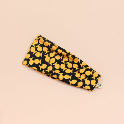 The Snack that Smiles Back Stretch Headband - The Sassy Olive